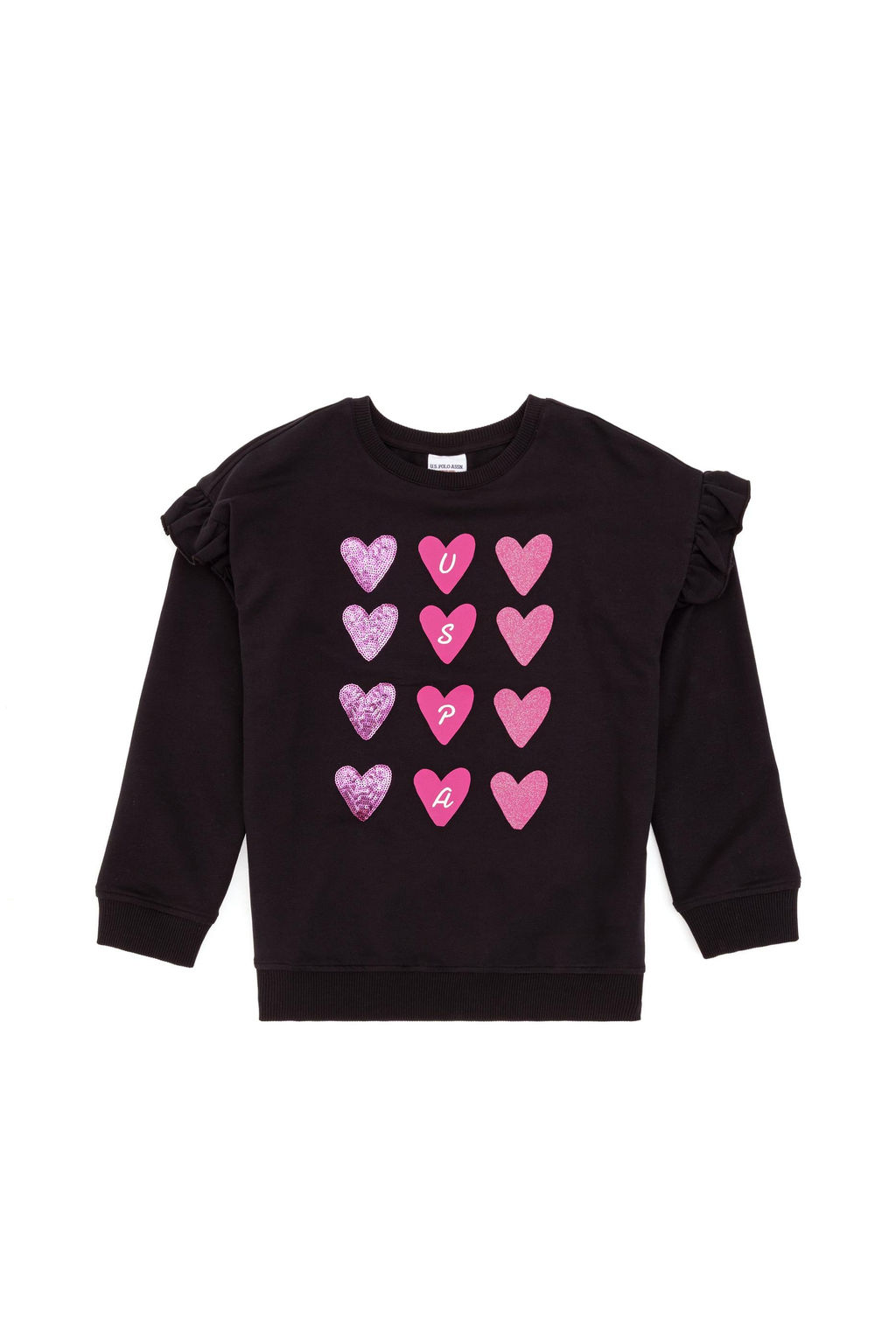 K_z _ocuk Siyah Sweatshirt - U.s. polo assn фото 3