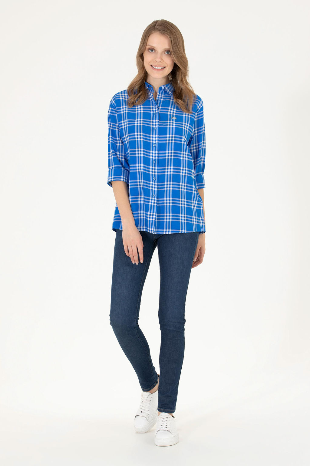 Женская рубашка Saks с длинным рукавом - U.s. polo assn фото 4