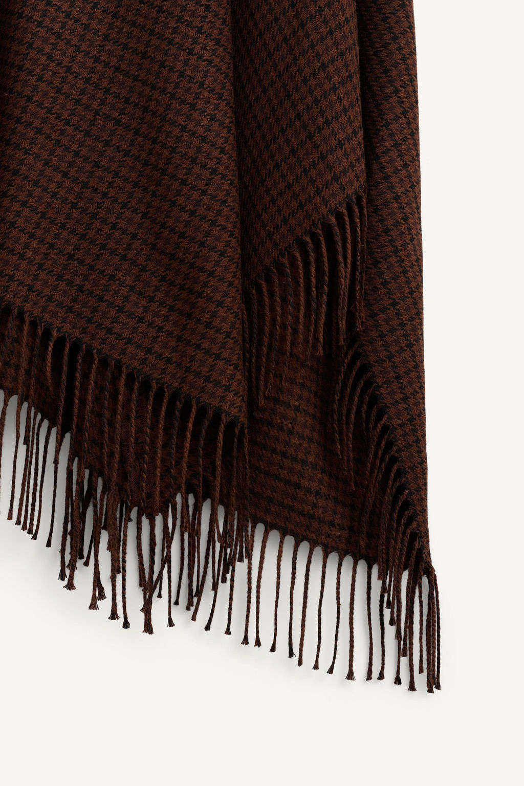 LIMITED EDITION ASYMMETRIC HEM FRINGED SKIRT - Zara фото 9