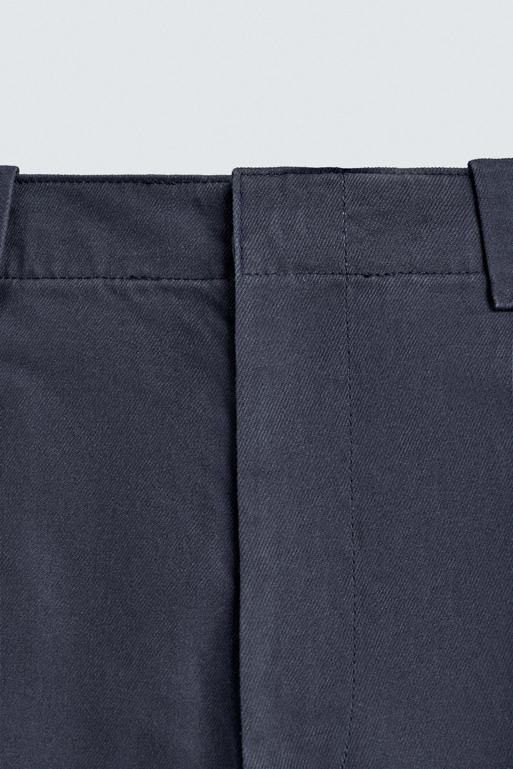 PANTAL?N CHINO TRABILLAS RELAXED FIT / Azul - Zara фото 10