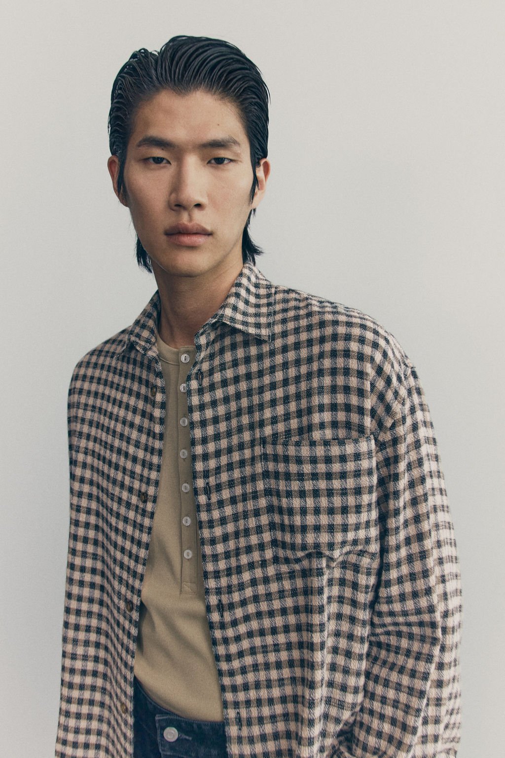 Camisa de cuadros en algod?n - H&m фото 2