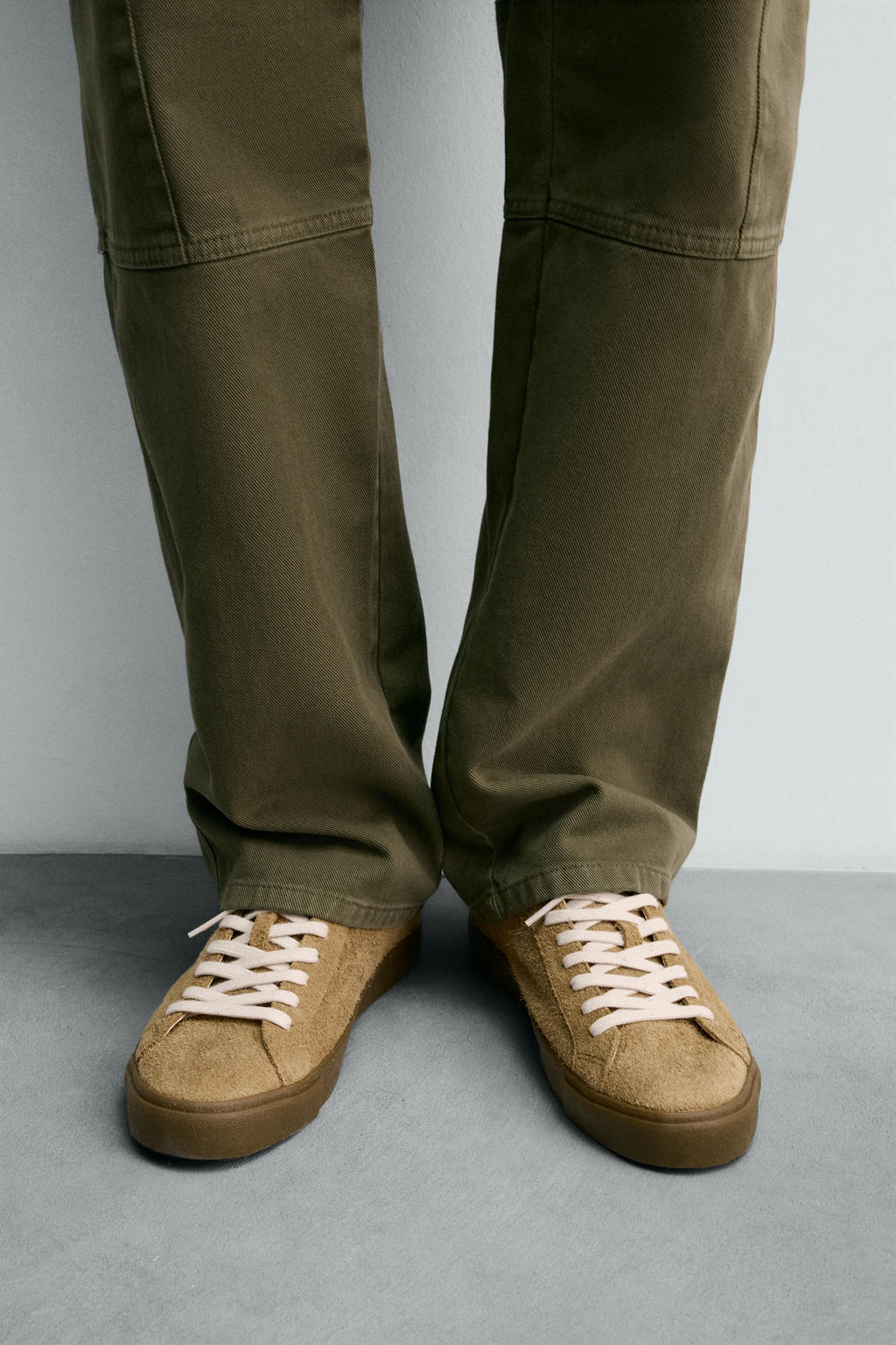 LEATHER TRAINERS - Zara фото 3