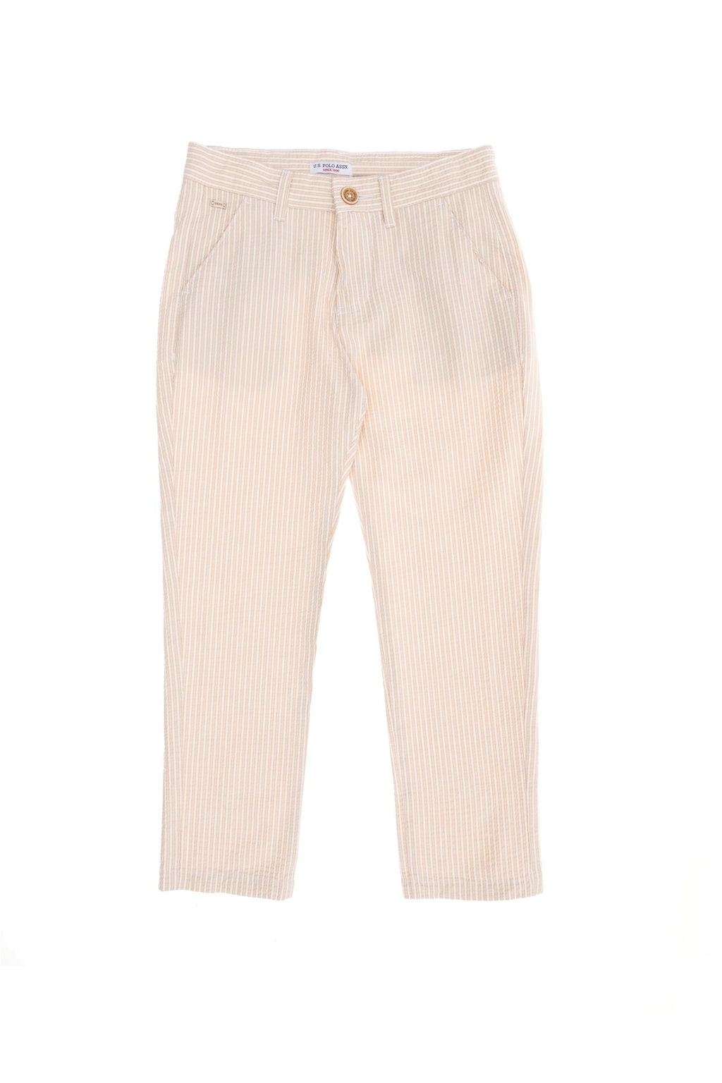 U. S. Polo Assn Брюки из парусины светло-коричневого цвета для мальчика - U.s. polo assn фото 6