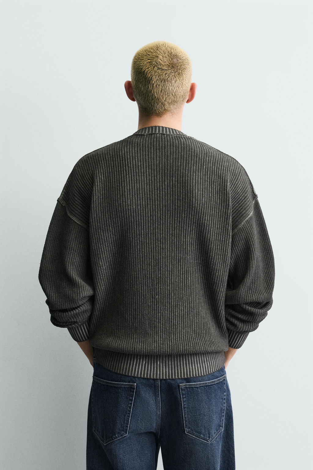 WASHED PRINTED JUMPER - Zara фото 3