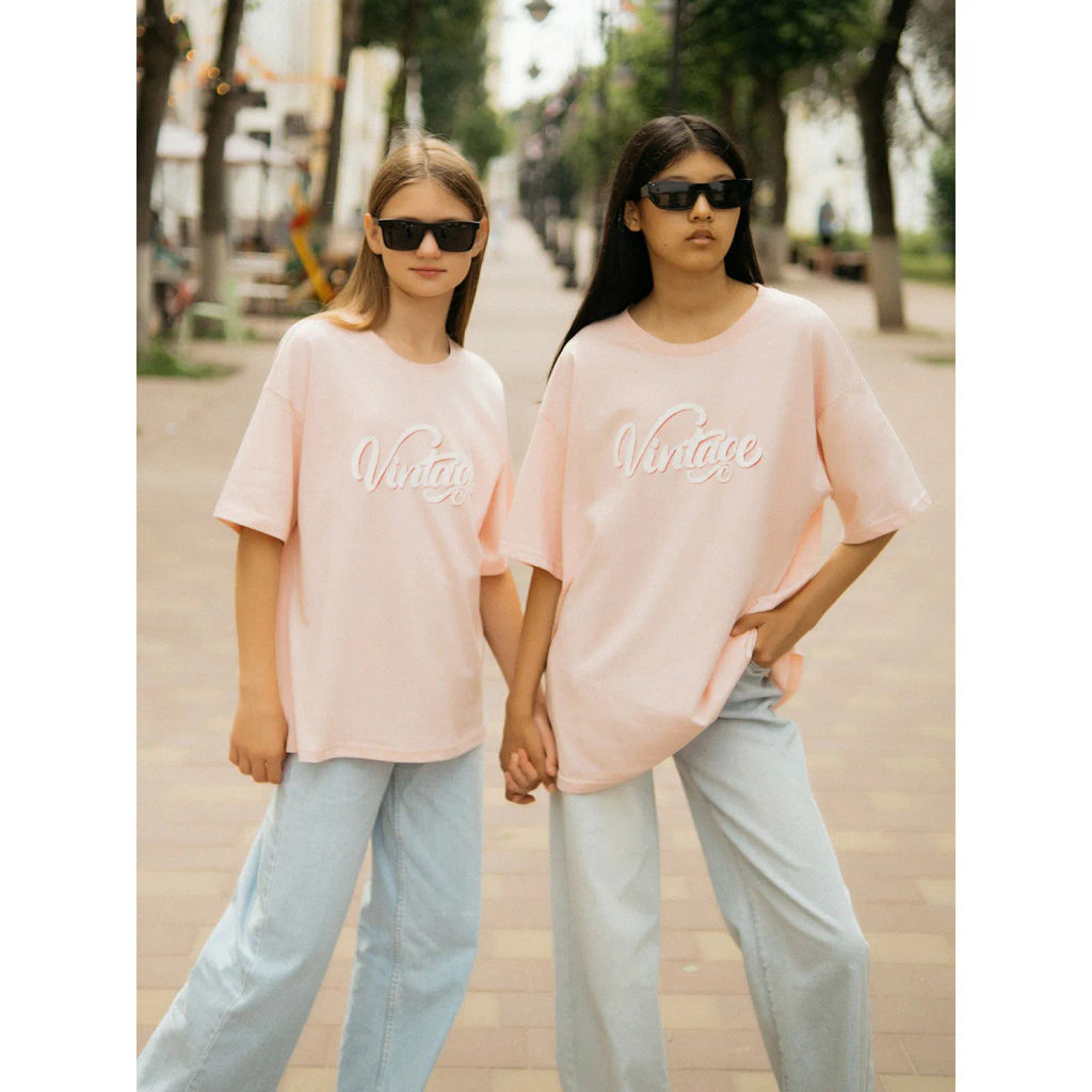 Футболка оверсайз кулирка 1657100304 - Youlala фото 11