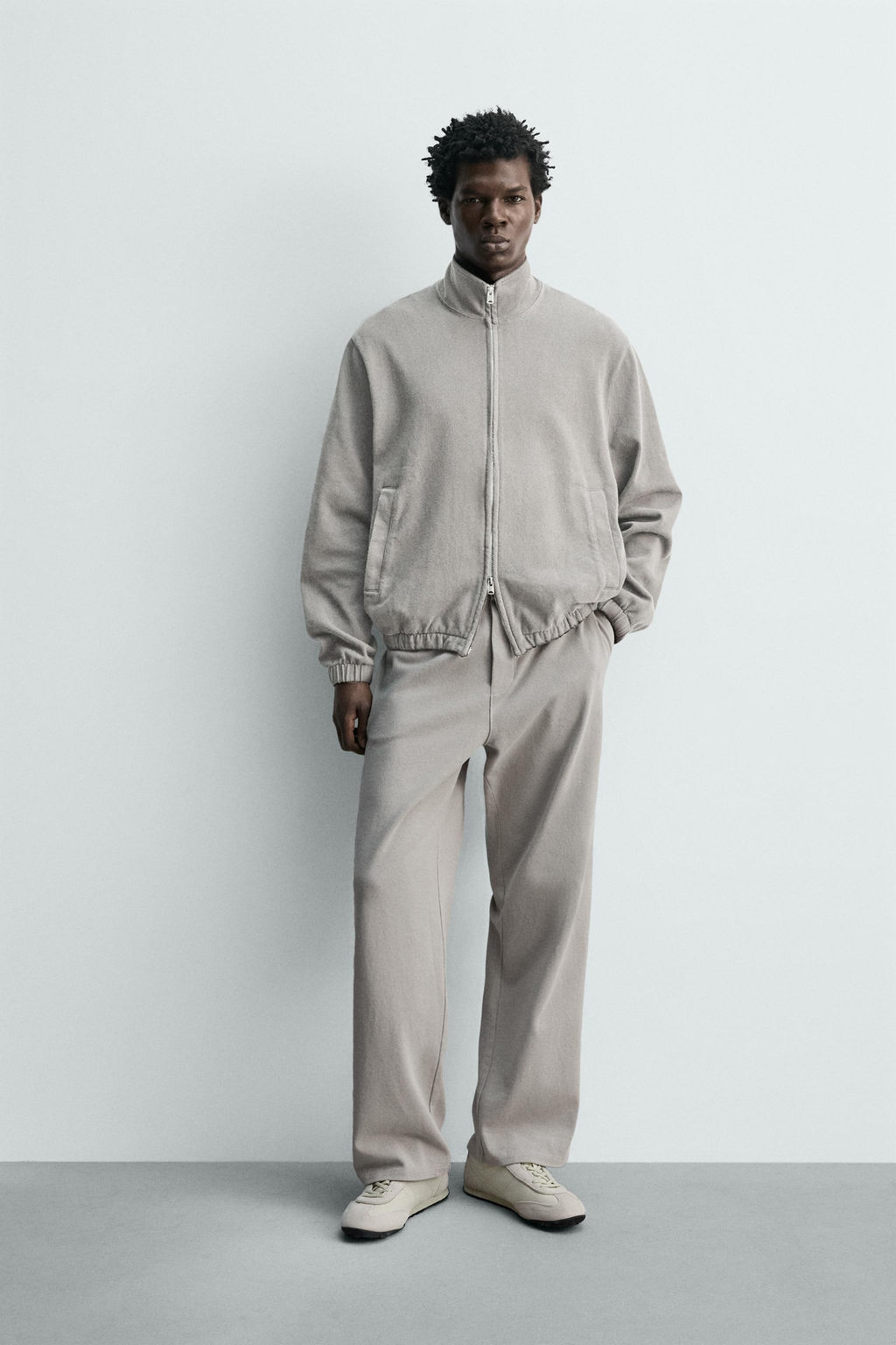 SUDADERA PUNTO CREMALLERA / Arena - Zara фото 9