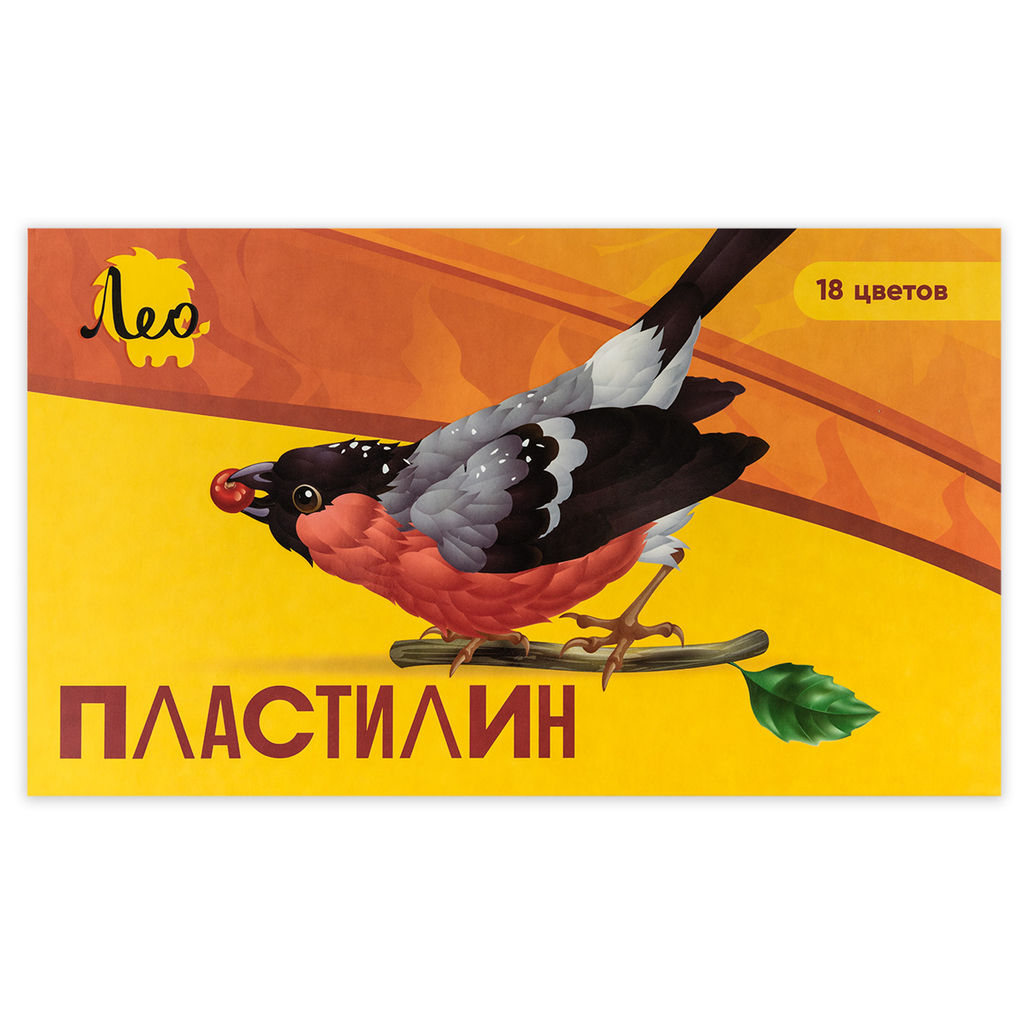 Лео Ярко Пластилин классический LBMC-0118 360 г ( в картонной упаковке ) 18 цв  фото 5