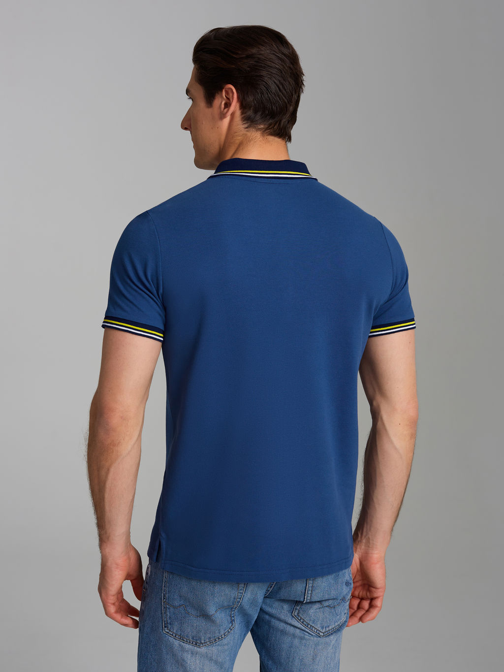 Поло мужское Yachting 65M-RR-1518 RED-N-ROCKS - Addic фото 4