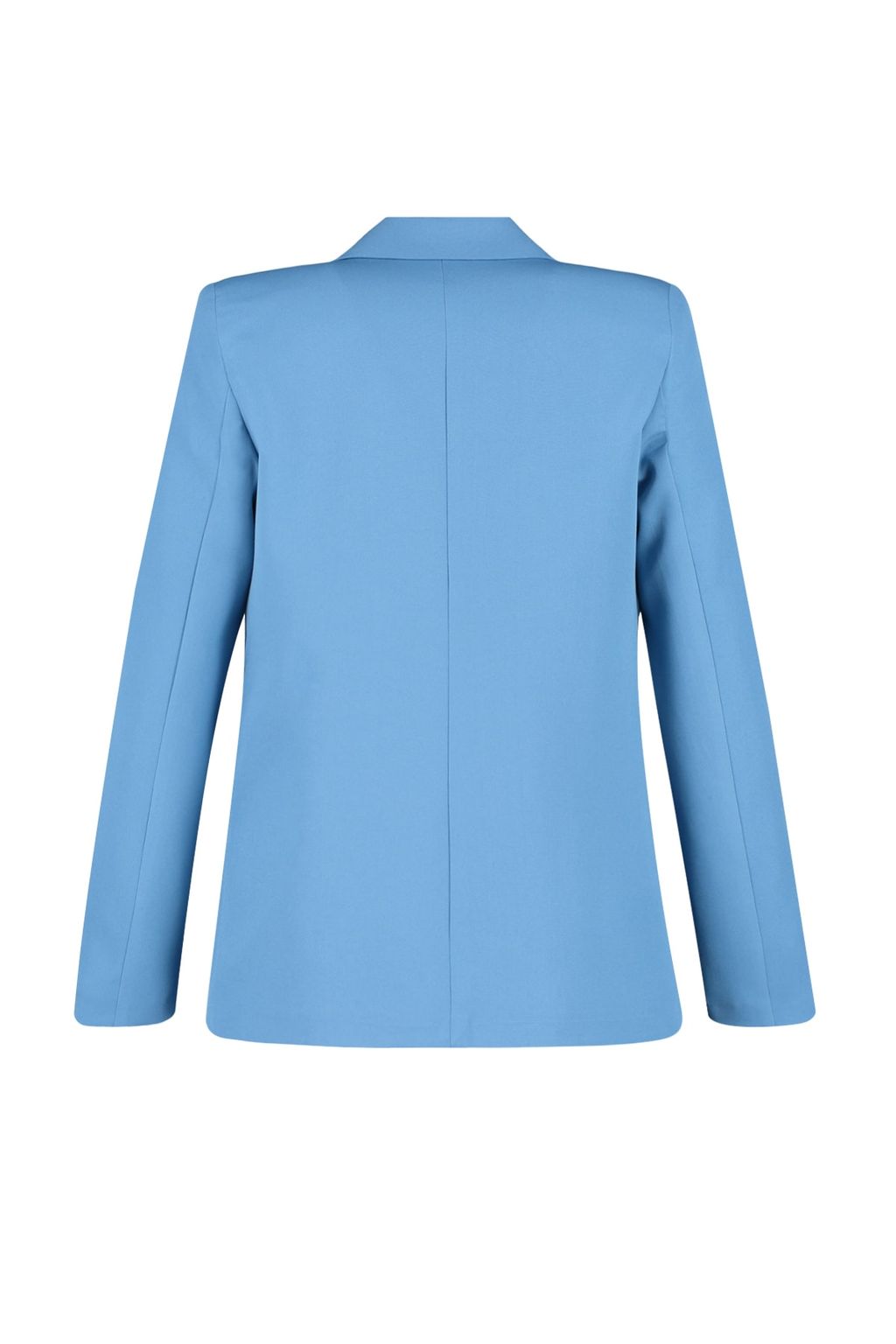 Koyu Mavi Regular Astar Detayl? Dokuma Blazer Ceket TWOAW20CE0316