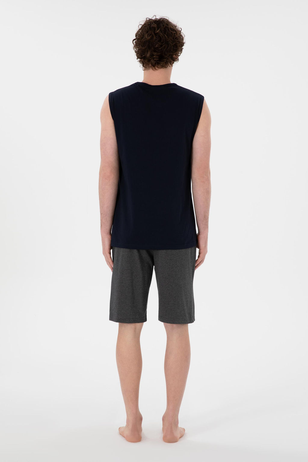 Erkek Lacivert Pijama Tak_m_ Sepette S_rpriz _ndirim - U.s. polo assn фото 5