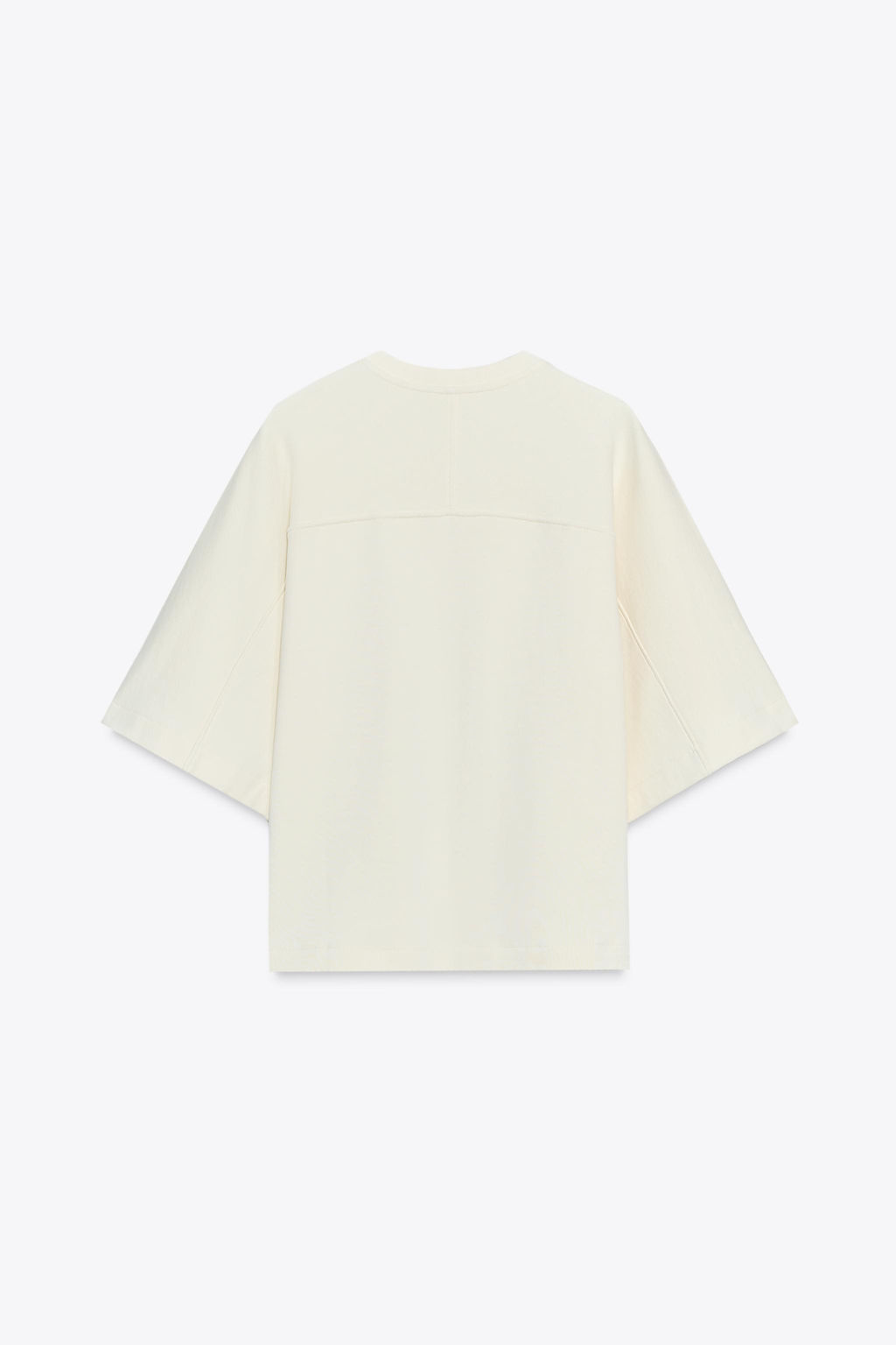 RUSTIC SHORT SLEEVE SWEATSHIRT - Zara фото 29