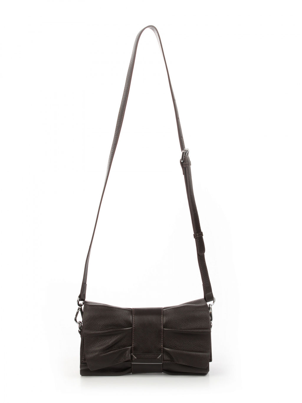 LACCOMA сумка АУ4725-П-коричневый натуральная кожа хлопок