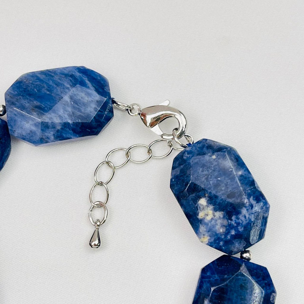 Браслет из Содалита 17,5 см +