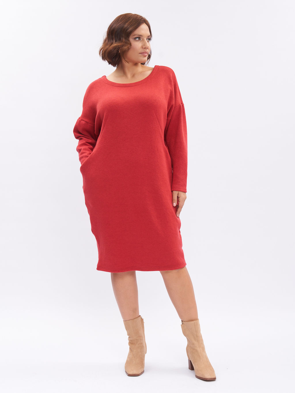 Платье теплое ZPP44728RED34 - Артесса фото 2