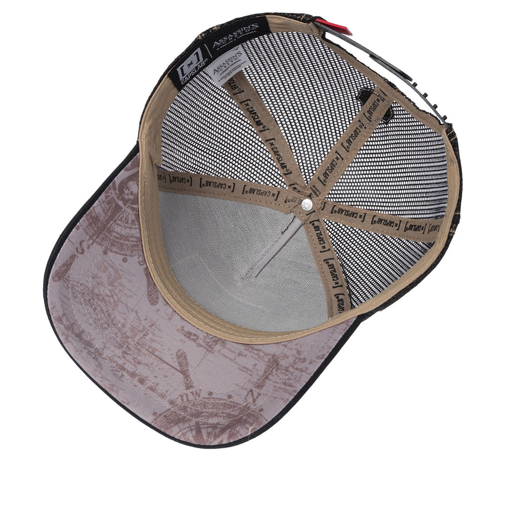 Бейсболка CAPSLAB арт. CL/ASC/1/CT/ASC4 Assassins Creed Edward (черный)  фото 2