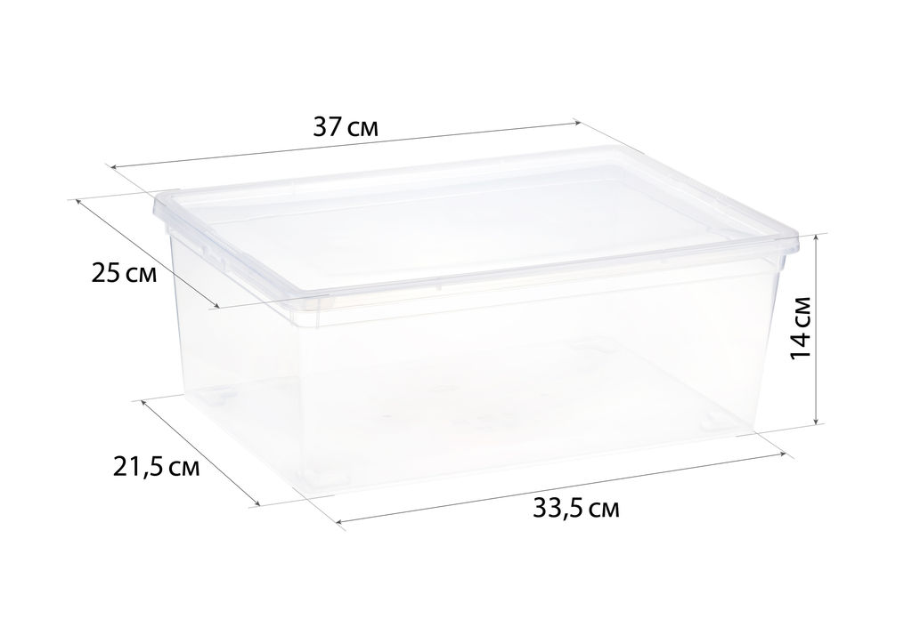 Ящик 10 л, 370*250*140мм, арт. М2352