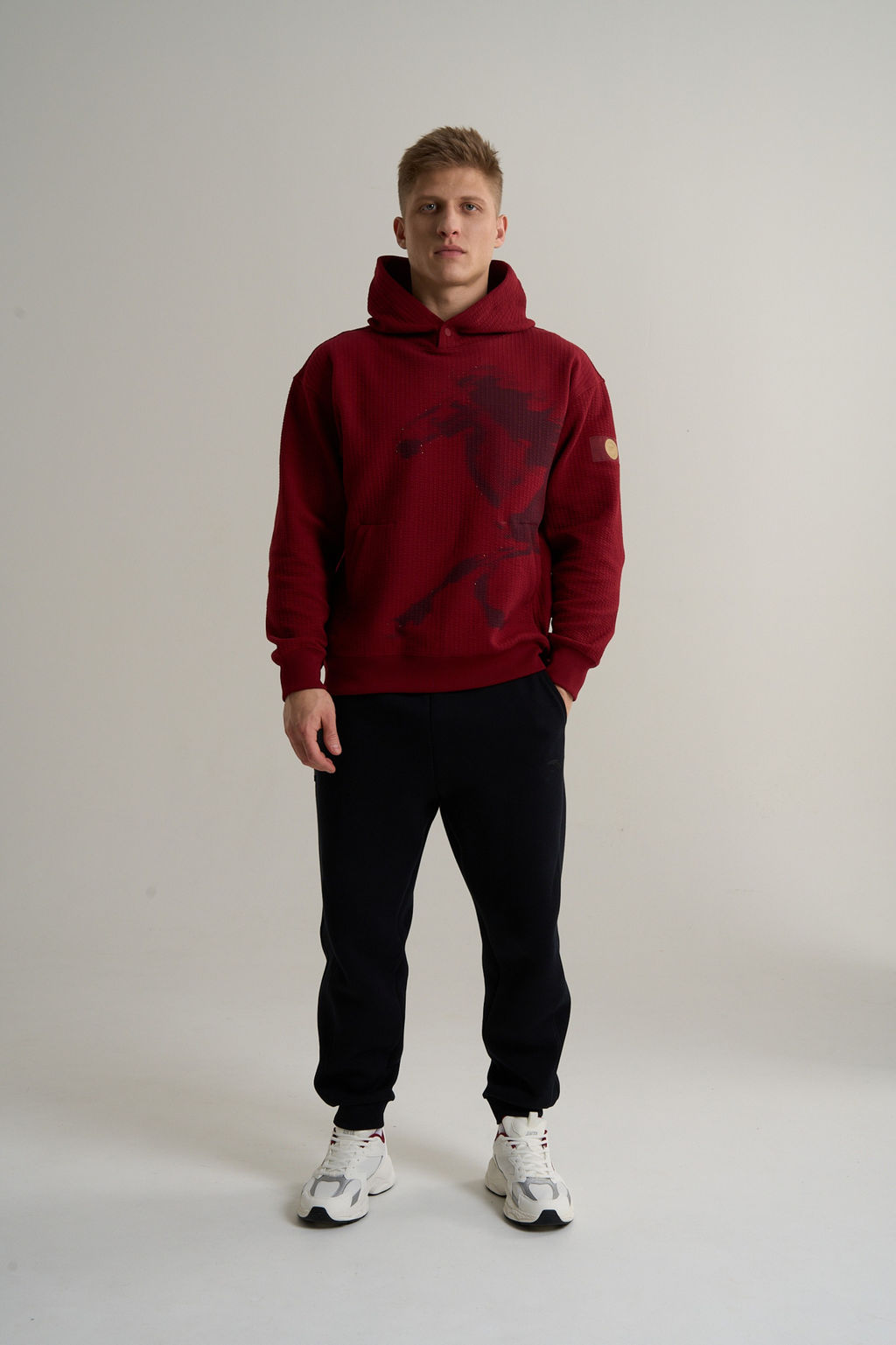 Брюки трикотажные Черный ICONIC Knit Track Pants - Anta фото 2