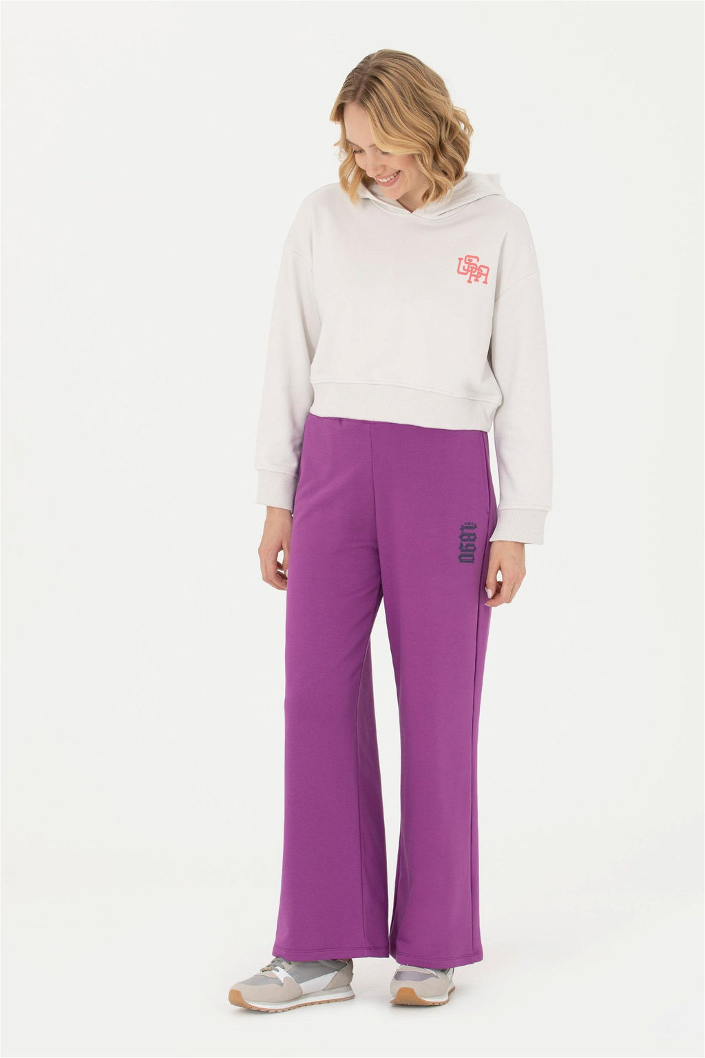 Женские фиолетовые спортивные штаны Неожиданная скидка в корзине - U.s. polo assn фото 3