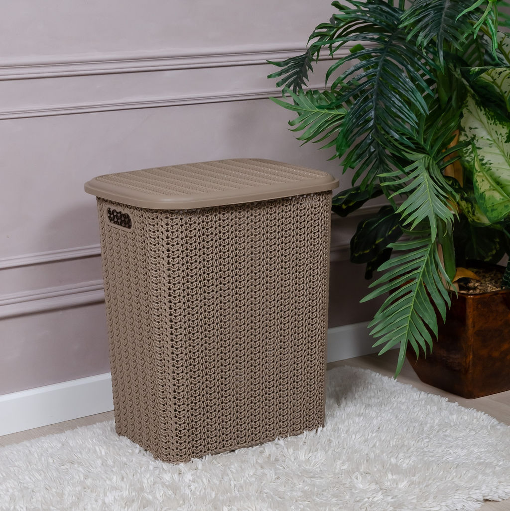 Корзина для белья 60 л Вязь, арт. 2060/19 /20 /21/36/06