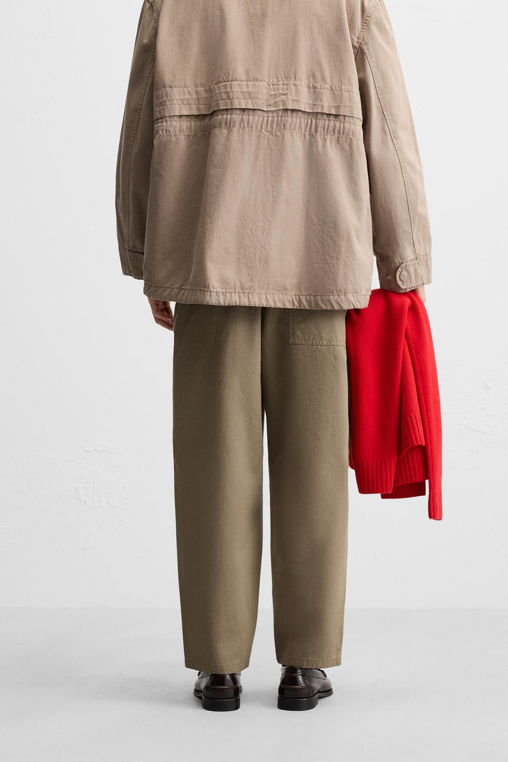 CARROT FIT TROUSERS - Zara фото 29