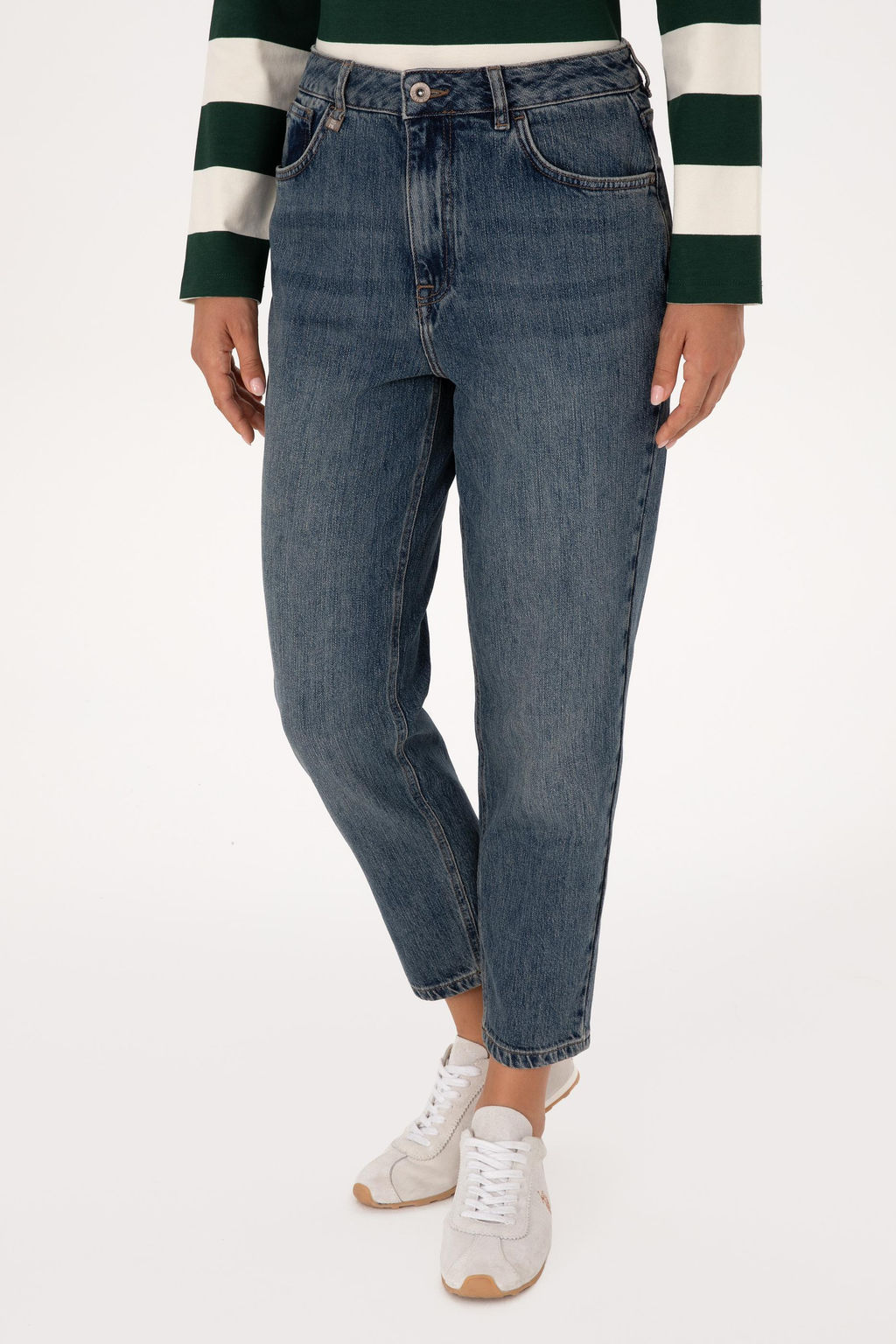 Kad_n Ye_il Jean Pantolon Sepette S_rpriz _ndirim - U.s. polo assn фото 8