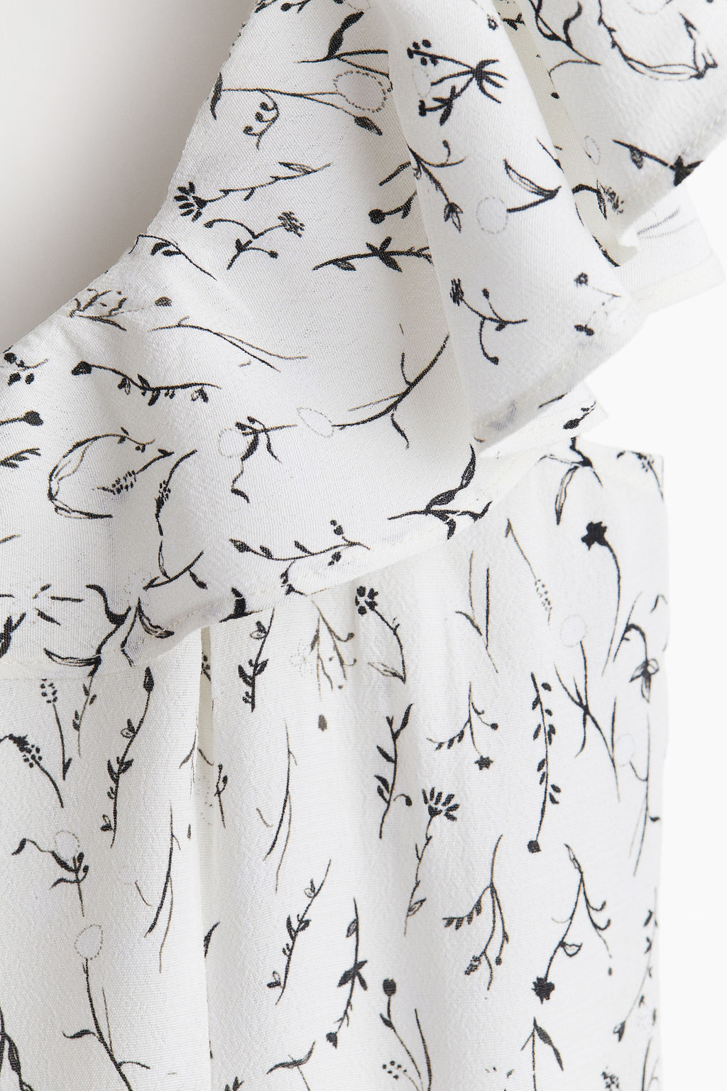 Top con ribete de volantes - H&m фото 2