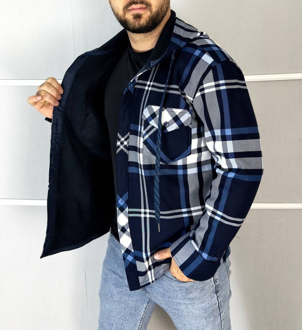 Рубашка на флисе