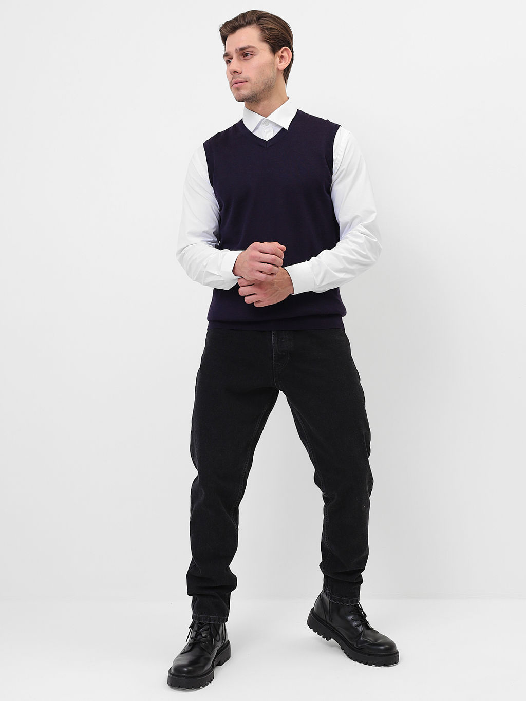 Жилет мужской GREG G125-EV (фиолет)  фото 2