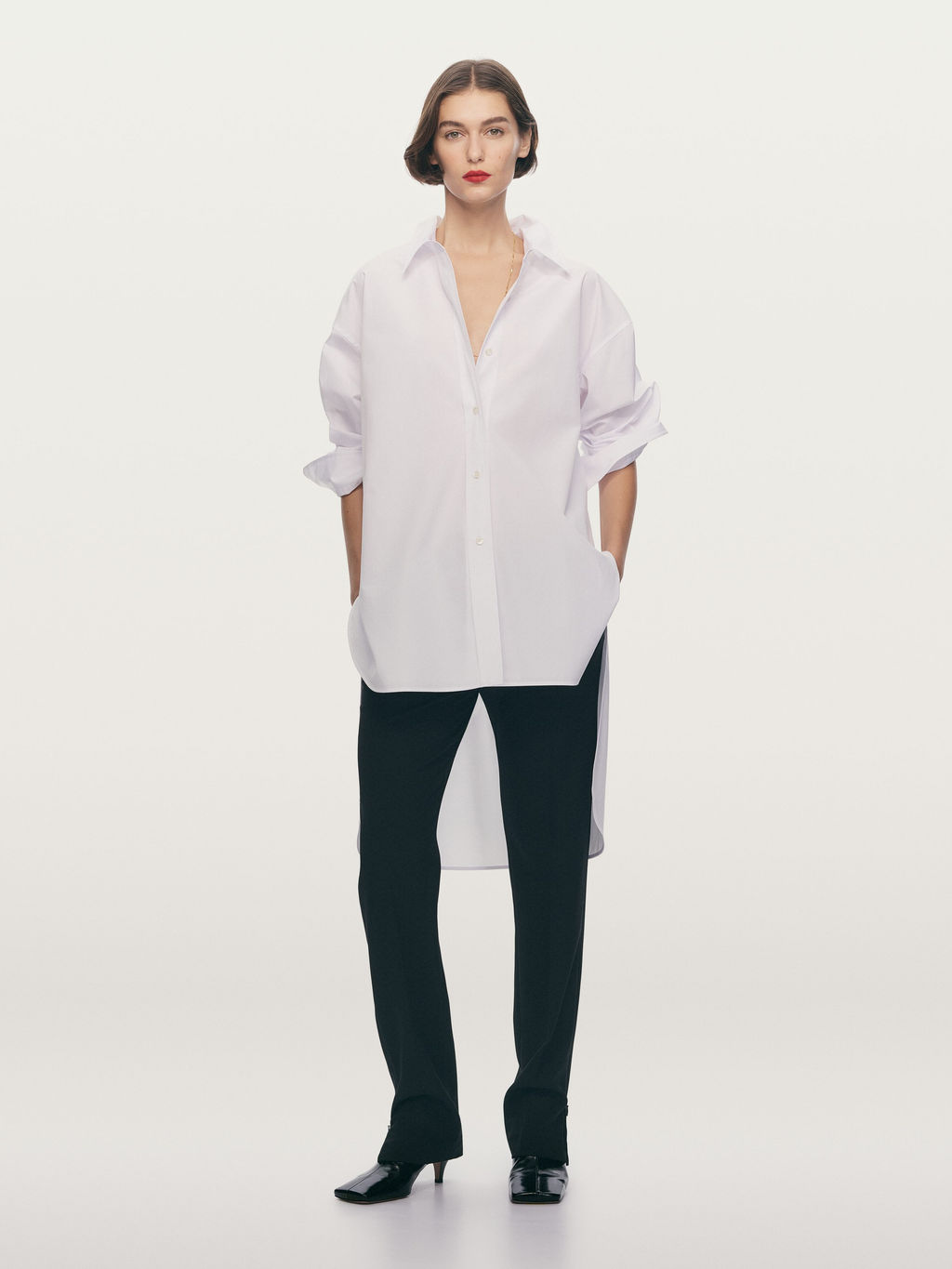 Pantalones sastre slim - H&m фото 5