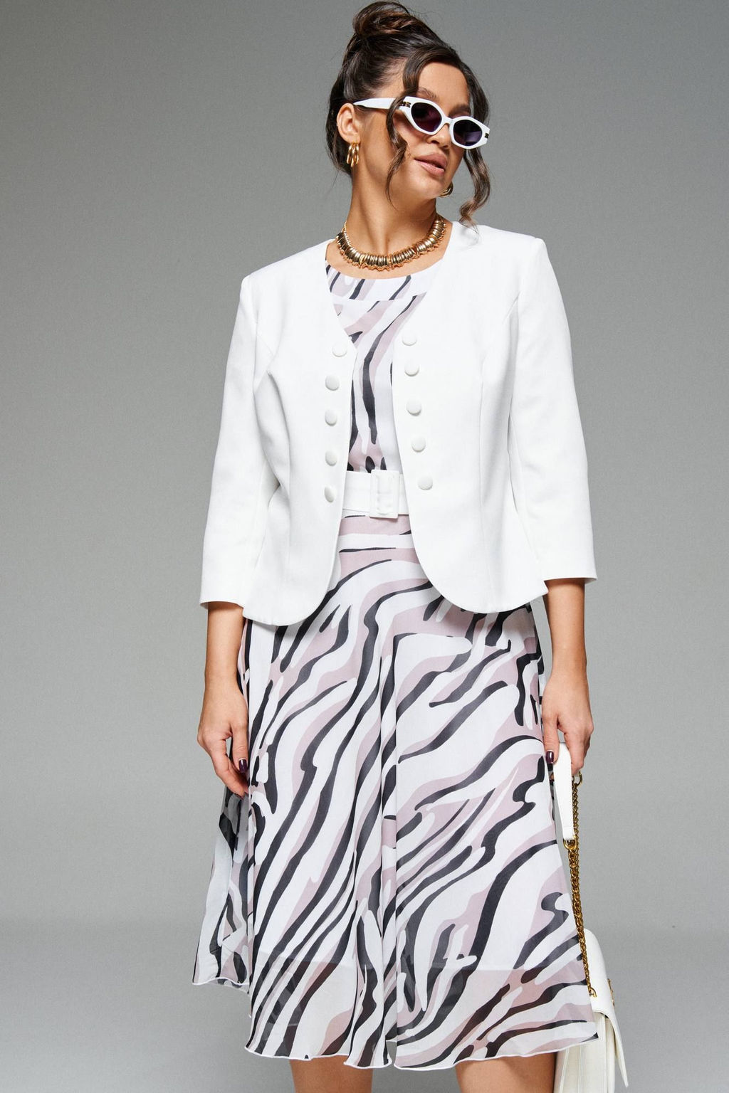 Комплект (Жакет, Платье) - B&F фото 5