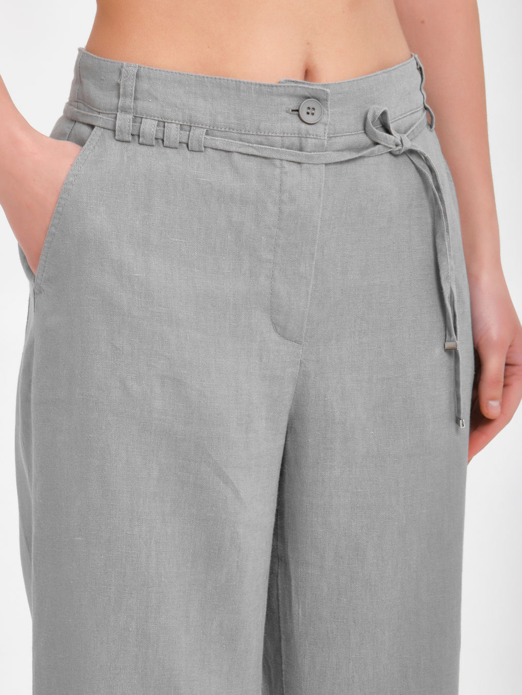 Брюки изо льна - Marchello marchellini фото 6