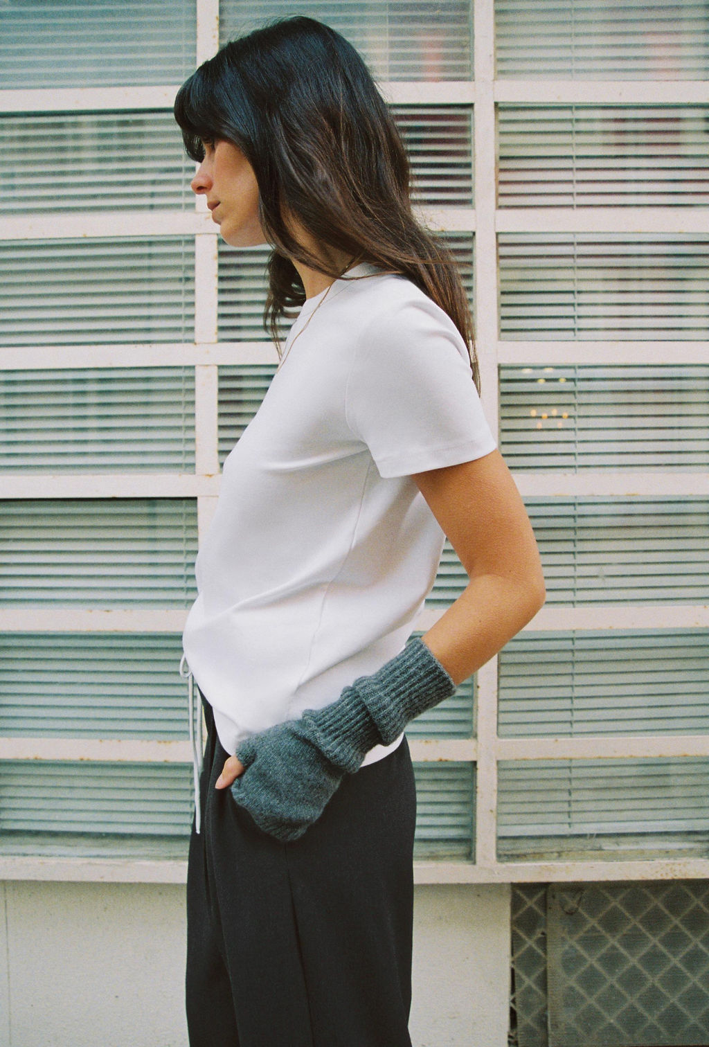 SHORT SLEEVE INTERLOCK T-SHIRT - Zara фото 77