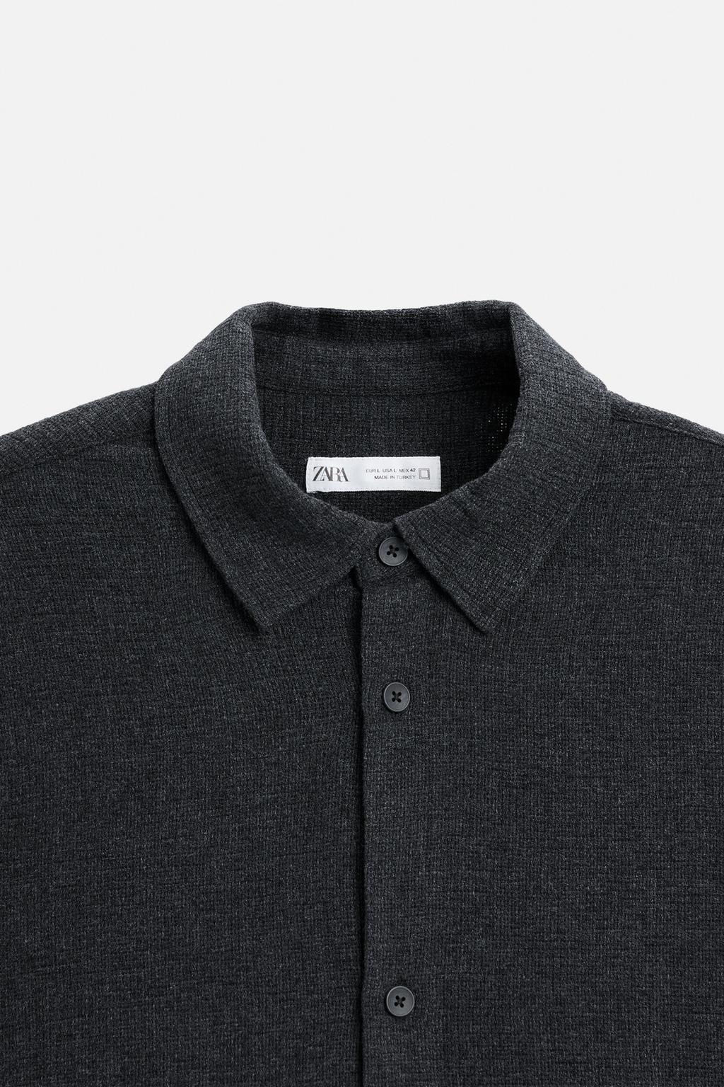 TEXTURED SHIRT - Zara фото 23