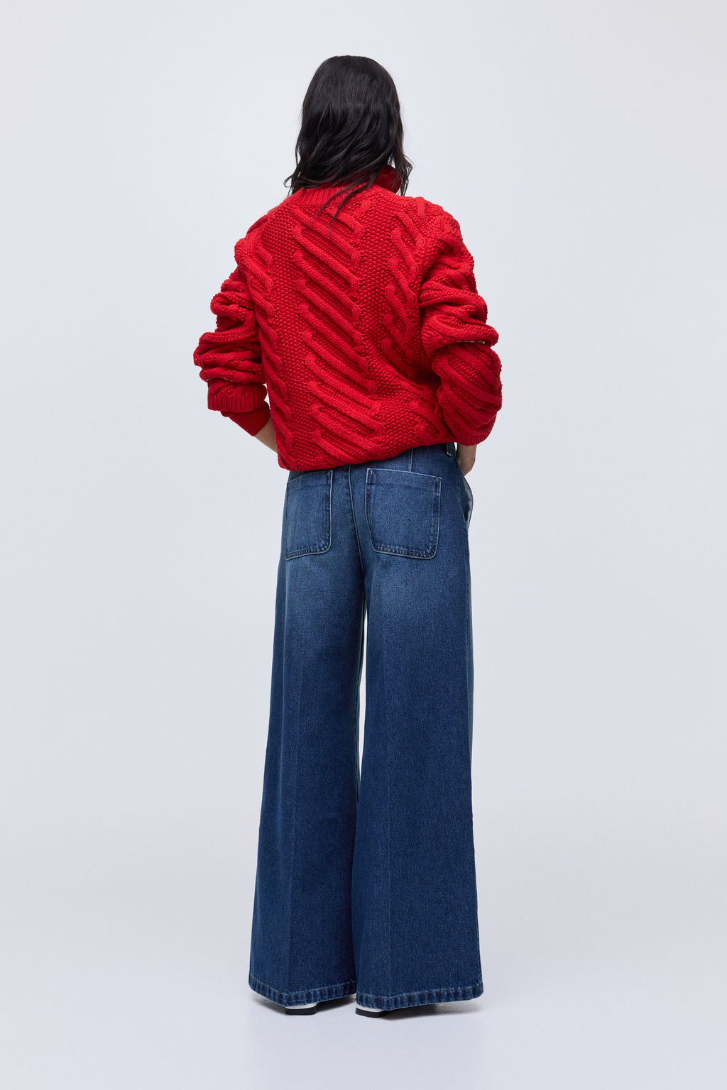 Super Wide High Jeans - H&m фото 10