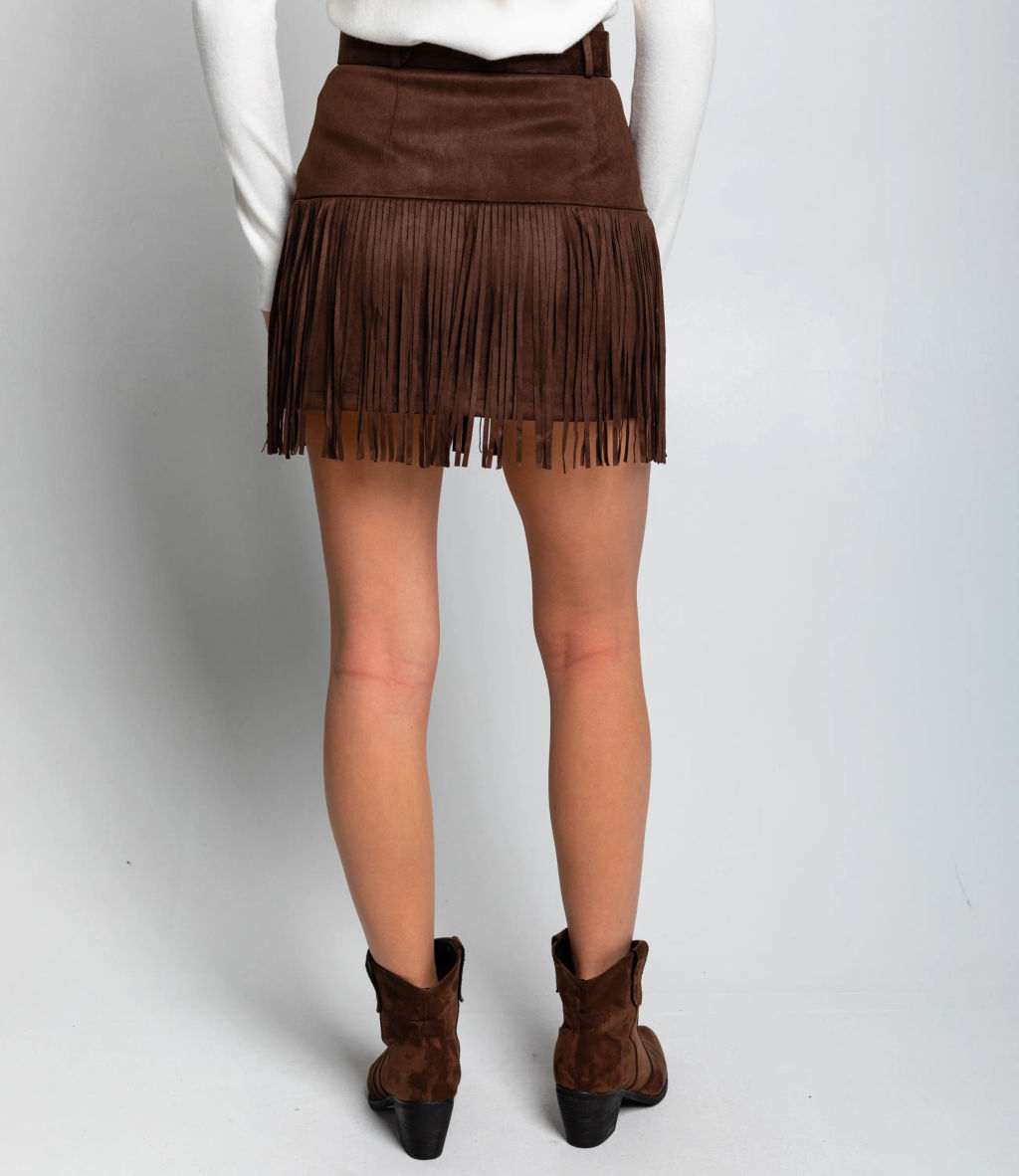 Юбка #КТ2516 (6), шоколадный - Dommod фото 4