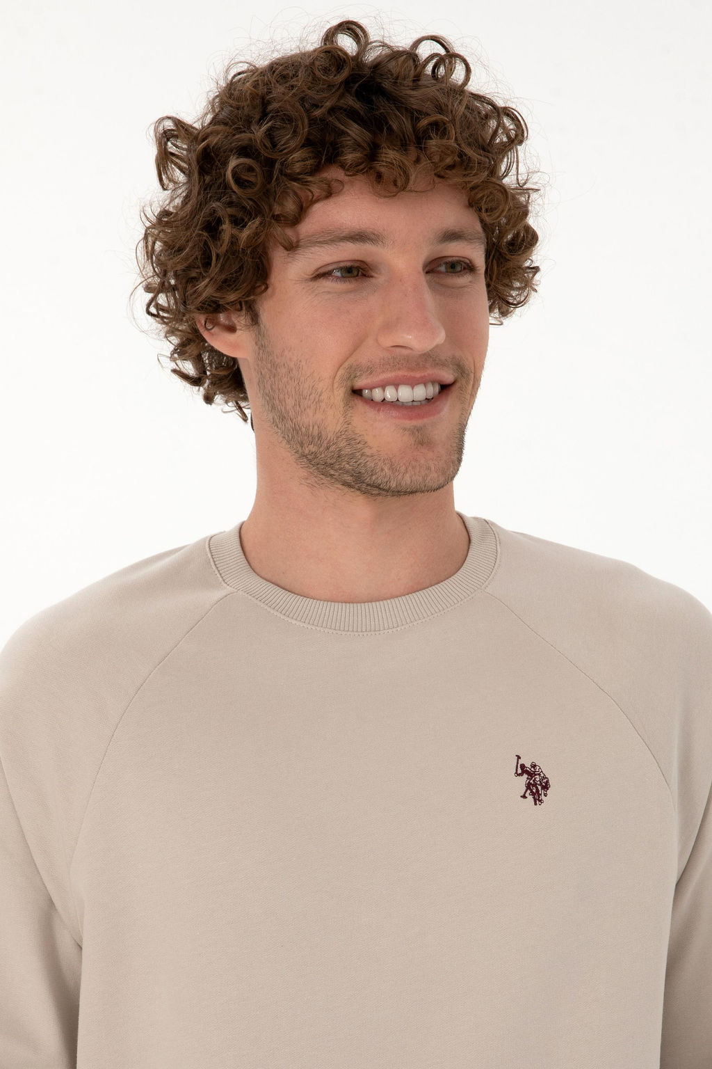 Erkek Regular Fit Bisiklet Yaka Ta_ _nce Basic Sweatshirt Sepette S_rpriz _ndirim - U.s. polo assn фото 2