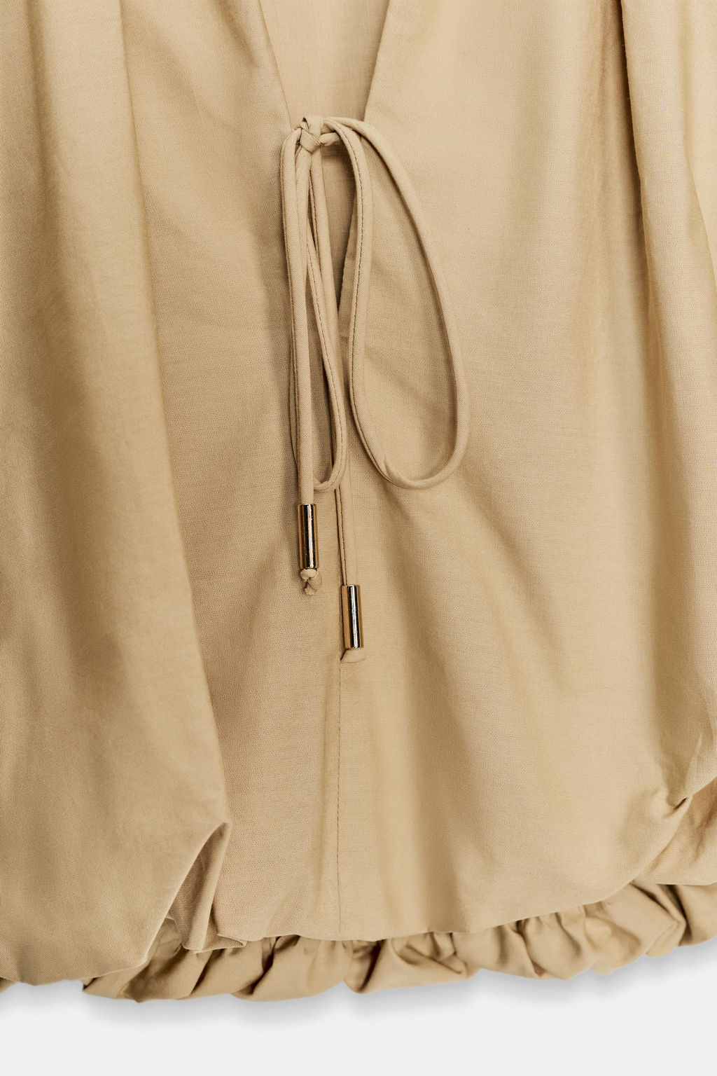 POPLIN BALLOON TOP - Zara фото 18