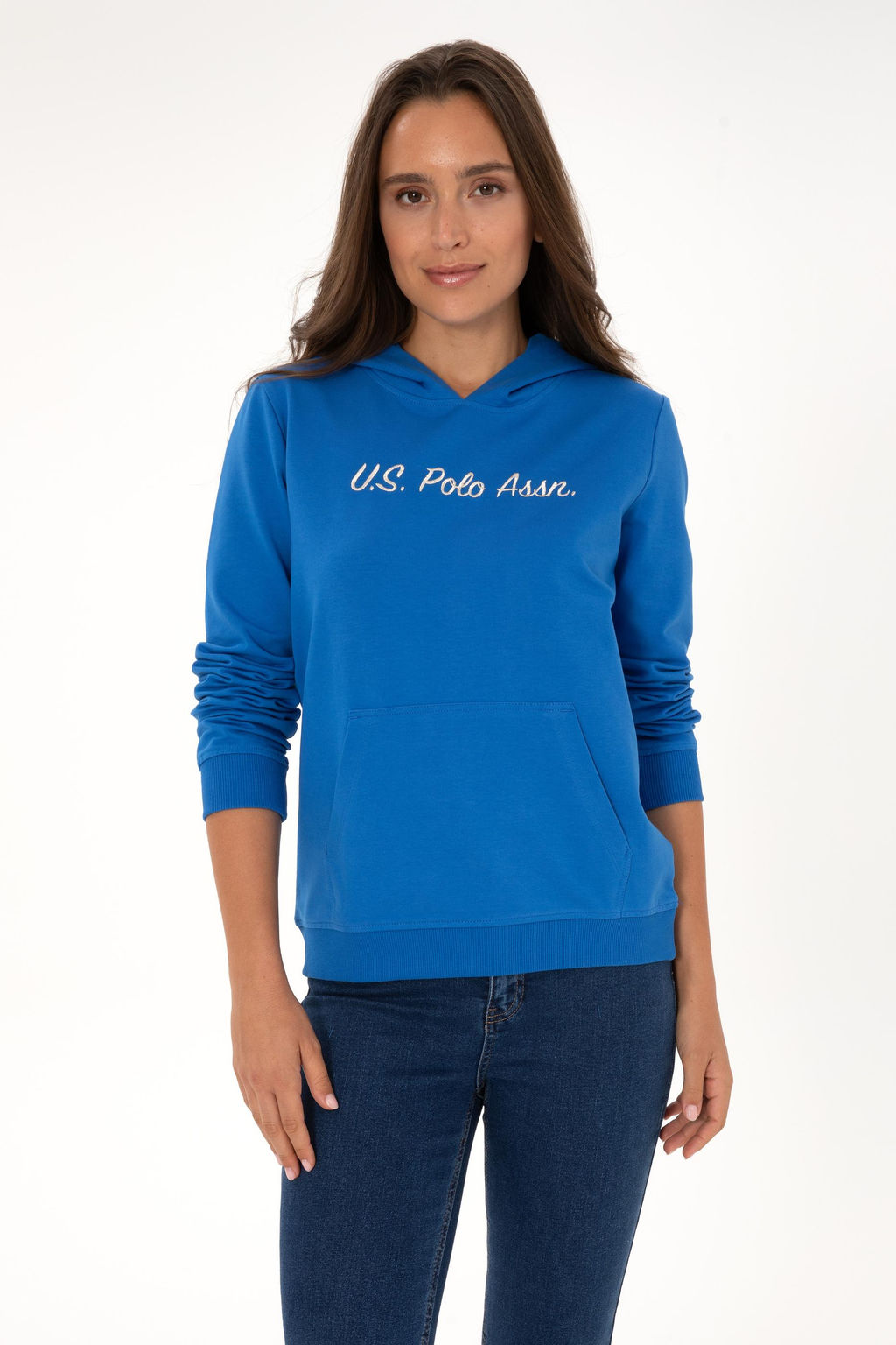 Kad_n Saks Sweatshirt Sepette S_rpriz _ndirim - U.s. polo assn фото 3