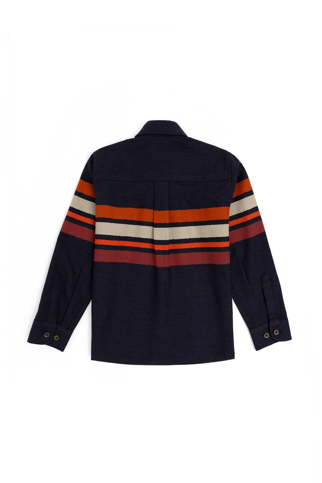 Темно-синяя рубашка с длинным рукавом для мальчика - U.s. polo assn фото 2