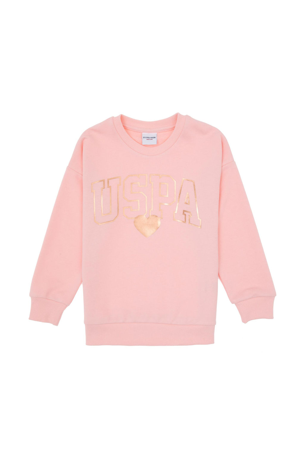 K_z _ocuk A__k Pembe Parlak Bask_l_ E_ofman Tak_m_ Sepette S_rpriz _ndirim - U.s. polo assn фото 2