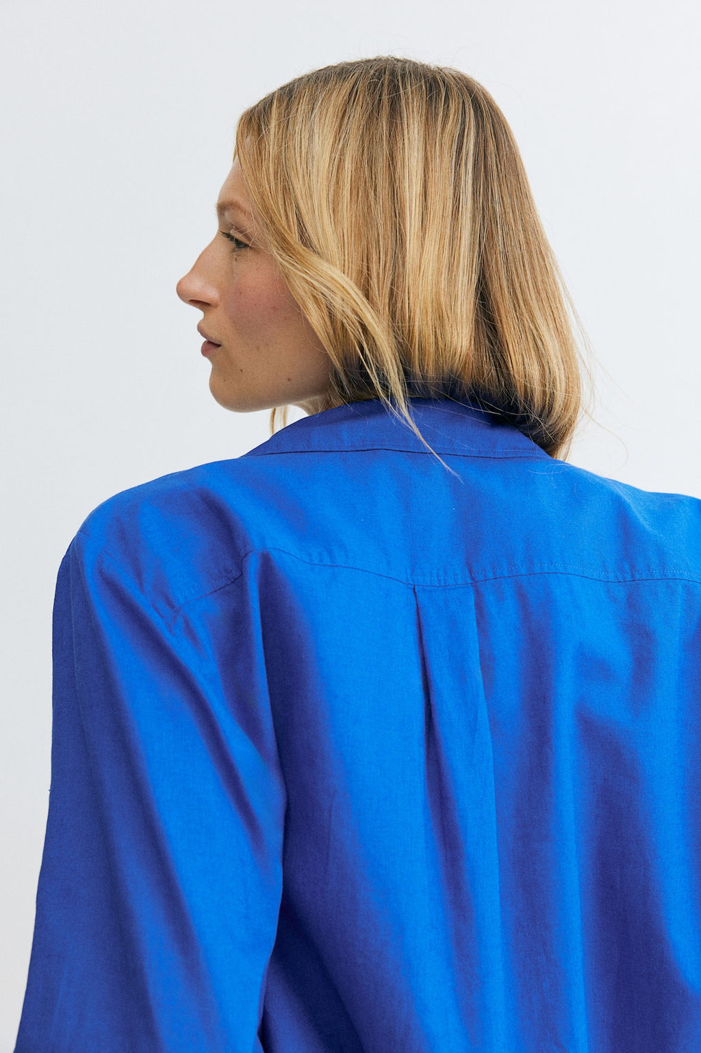 Camisa en mezcla de lino - H&m фото 4