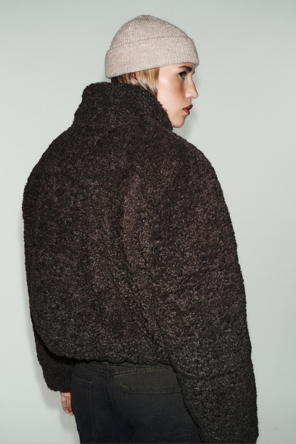 FLEECE ANORAK WITH THERMAL INSULATION