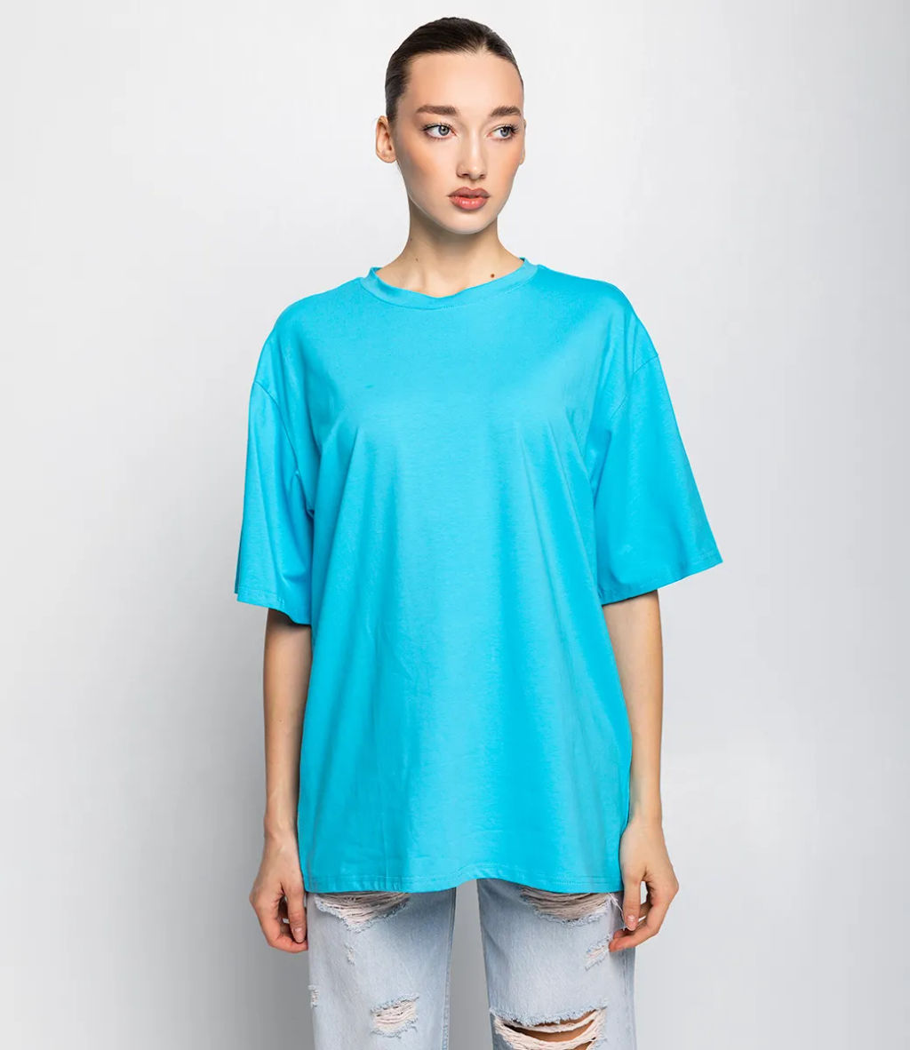 Футболка #ОКТ1655-1, голубой