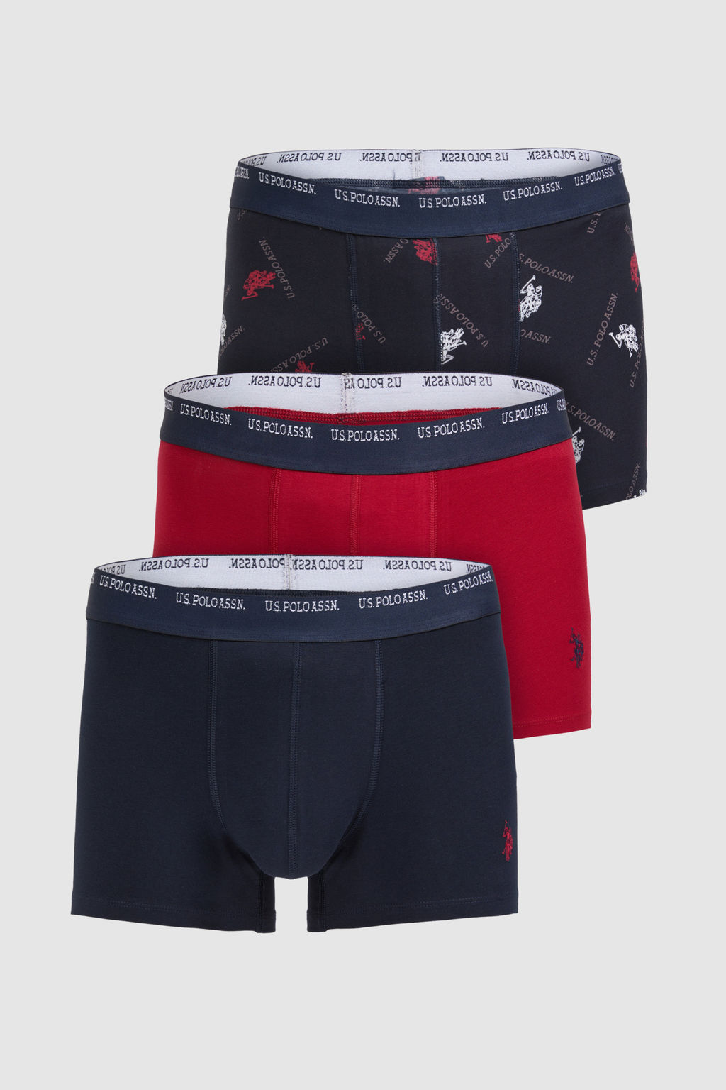 Erkek Lacivert 3l_ Boxer Tak_m_