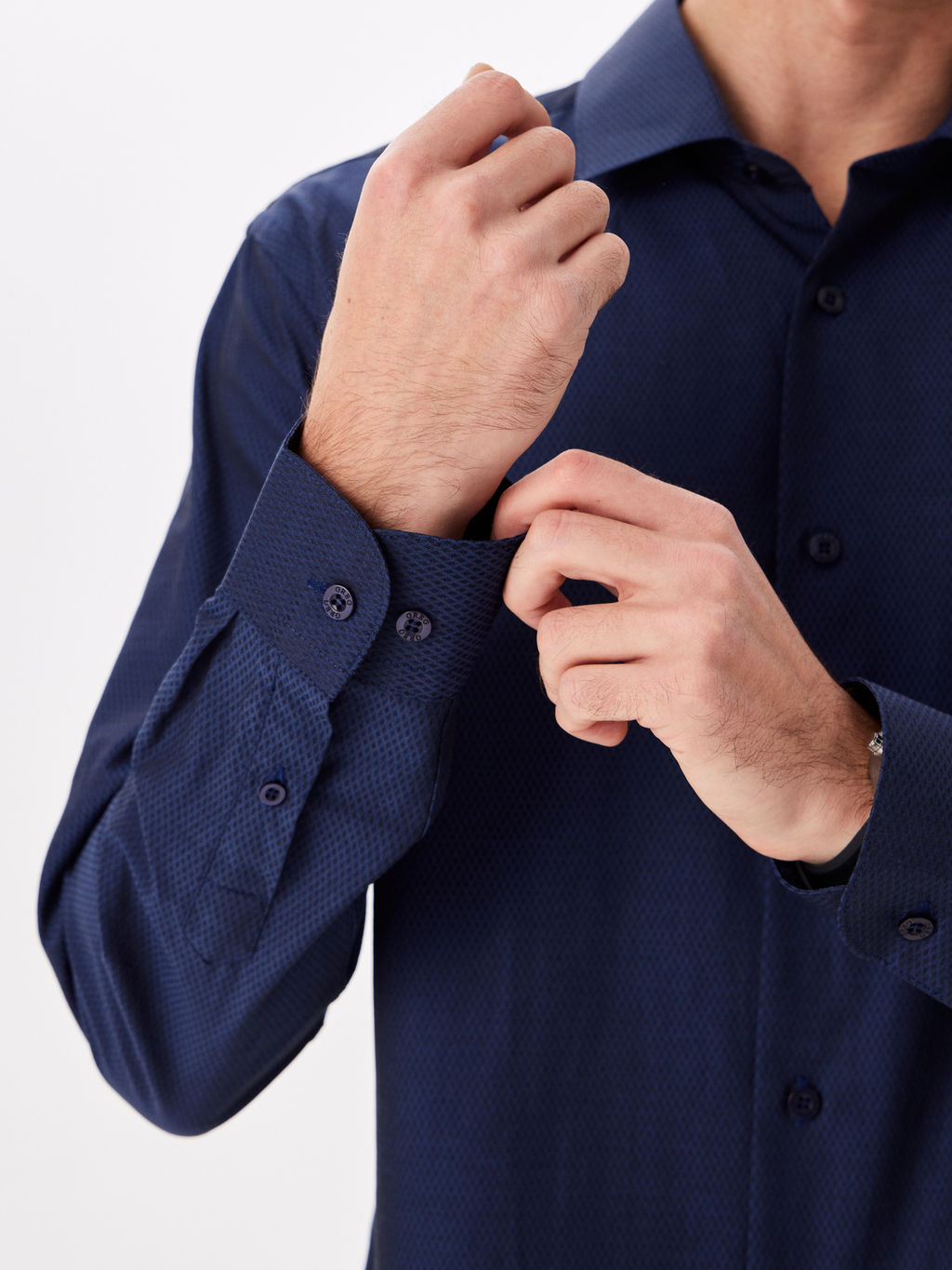 Сорочка мужская длинный рукав GREG 243/239/0102/Z  фото 6