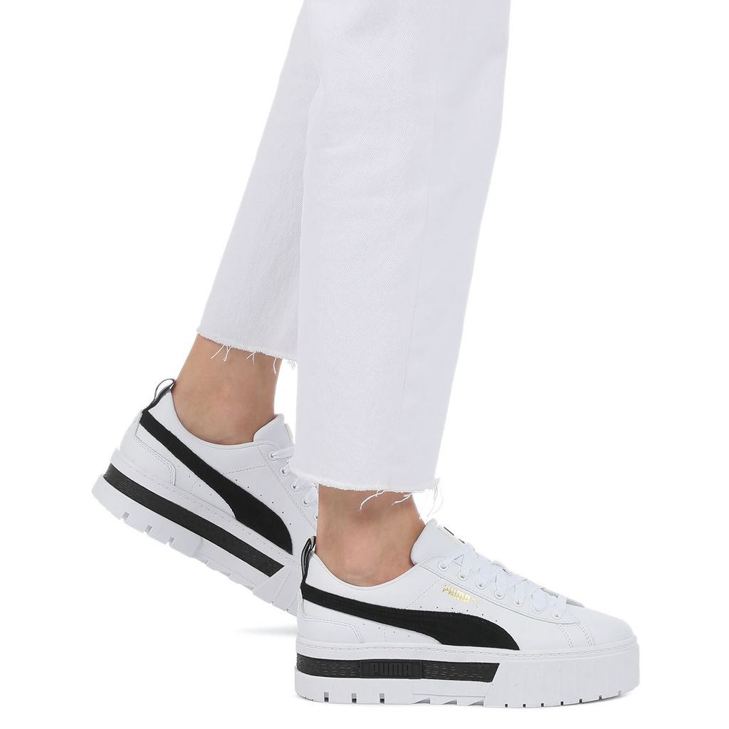 Женские кеды PUMA Mayze Lth Wns Артикул 2612358, белый