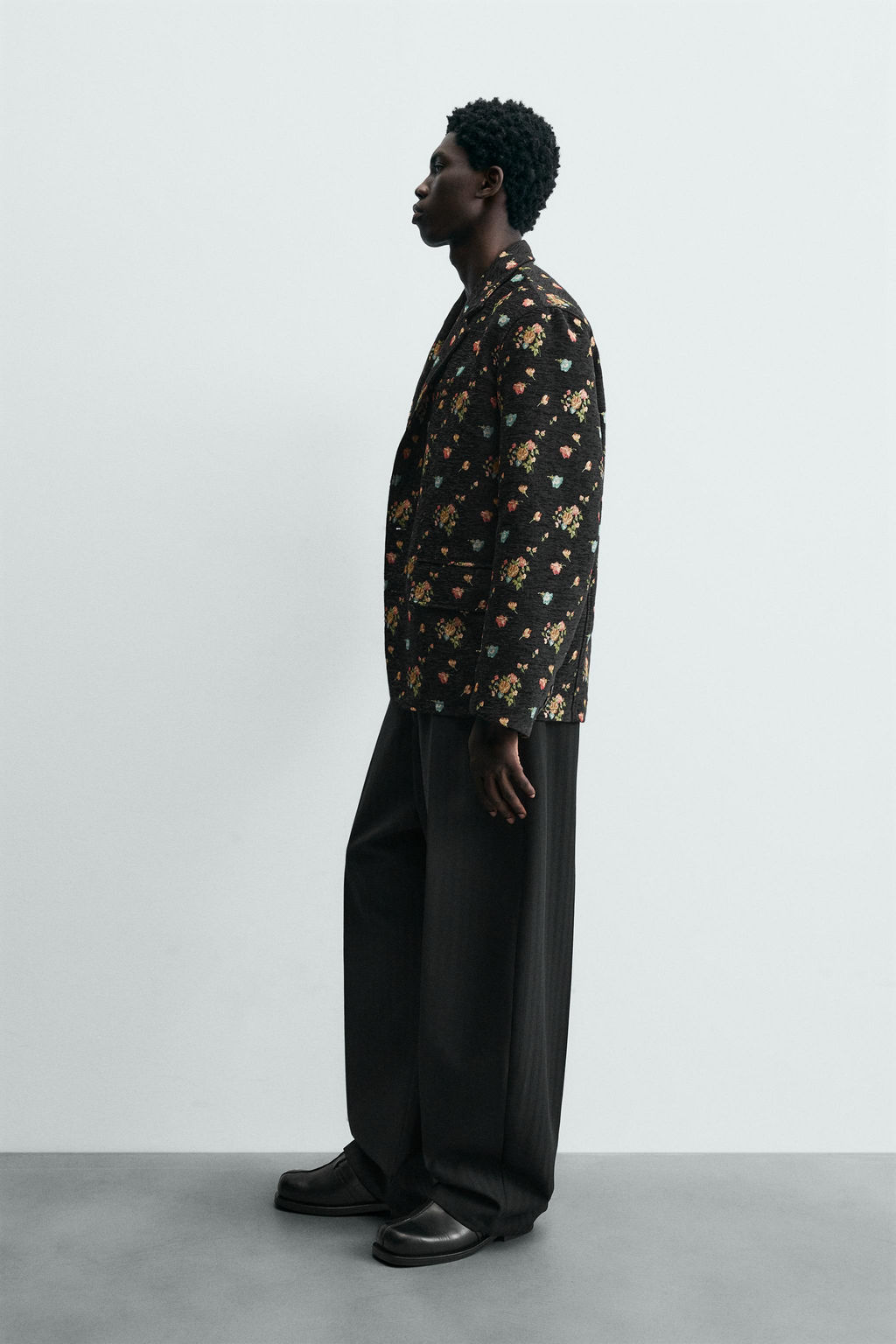 LIMITED EDITION FLORAL JACQUARD BLAZER - Zara фото 4