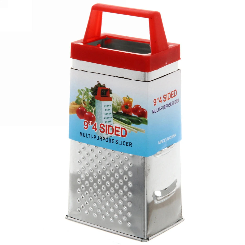 Цена за 3 шт. Терка 4-х сторонняя 21*10*7см