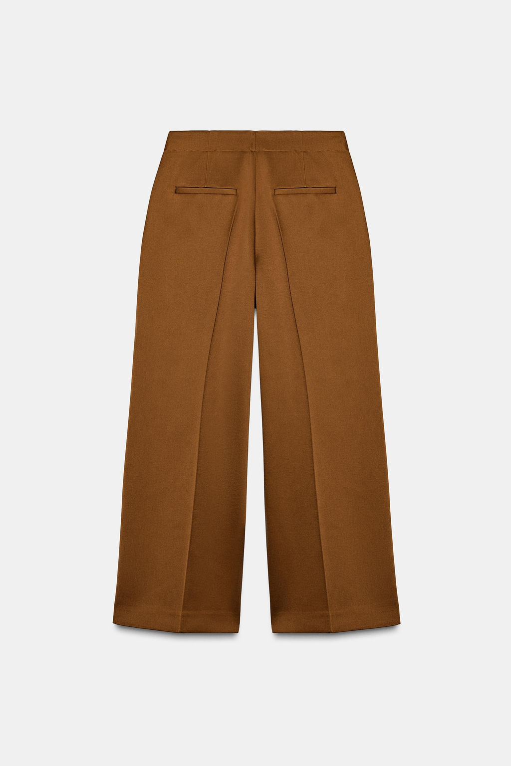 SATIN WIDE-LEG TROUSERS
