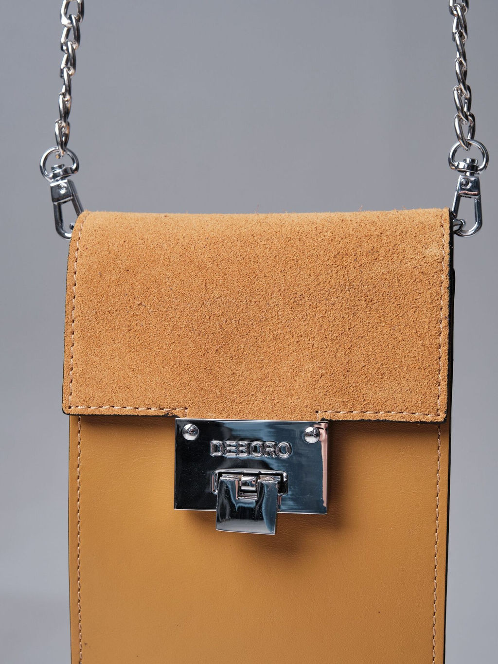 Сумка на плечо кросс-боди Deboro 30350 глина